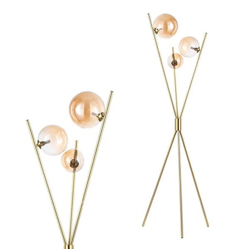 Bhs lincoln satin brass tripod - brass,