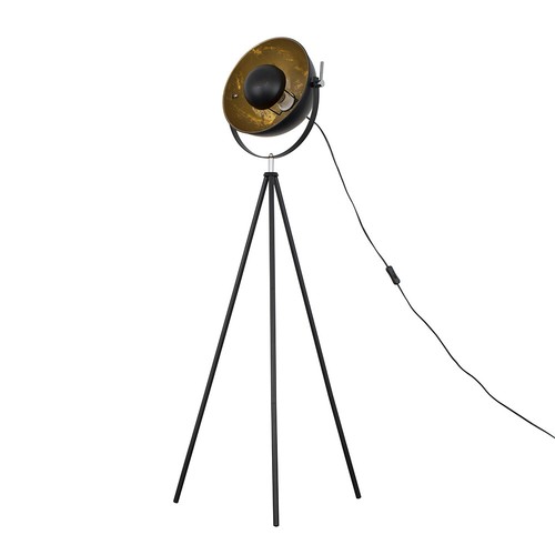 Industrial tripod floor lamp - floor,