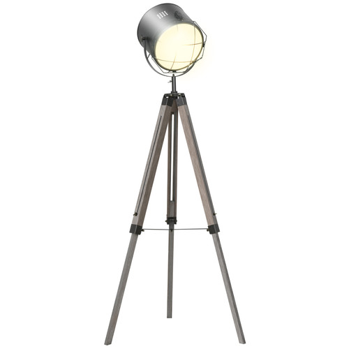 Tripod floor lamp grey pine - tripod,