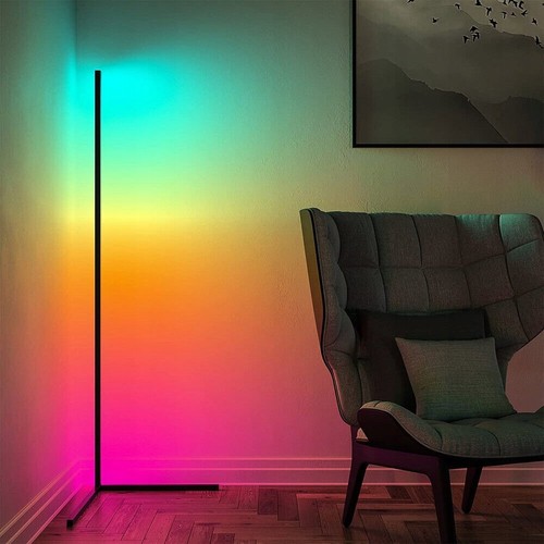 Modern led corner floor lamp - modern,