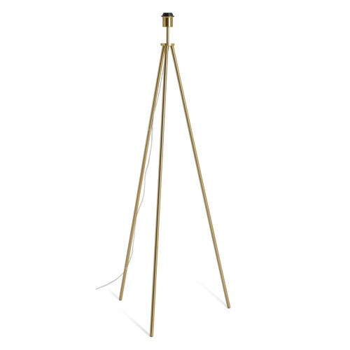 Brass tripod floor lamp - tripod, base